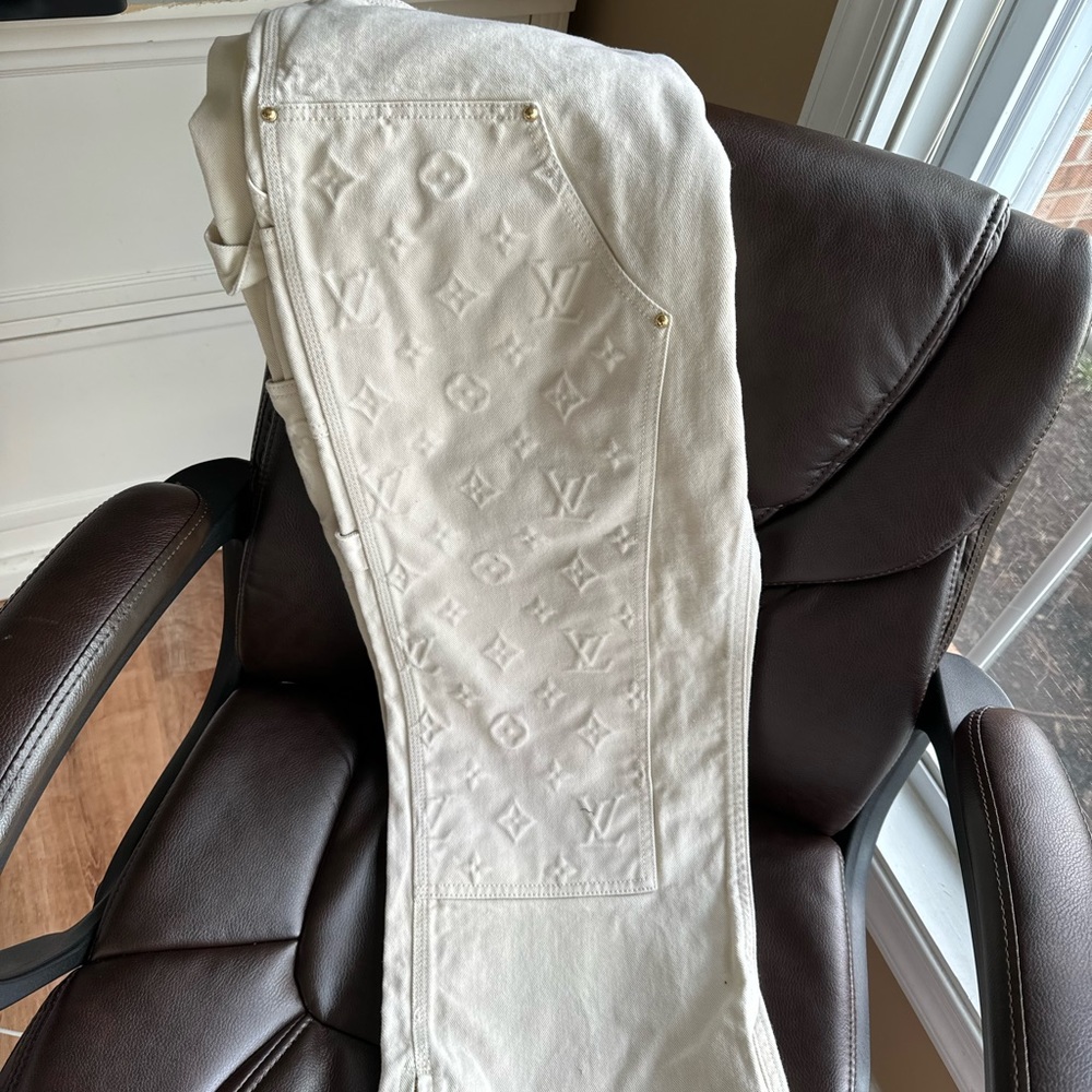 Louis Vuitton x Virgil Abloh monogram carpenter pants